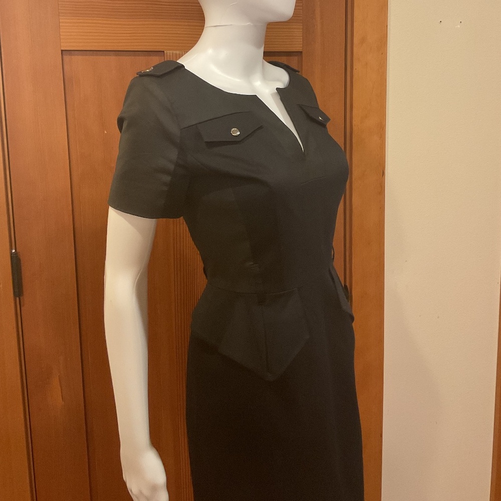 Karen Mullen black wiggle dress